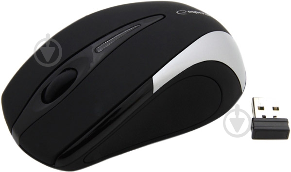 Мышь ESPERANZA EM101S black/silver - фото 1 Мышь ESPERANZA EM101S black/silver - фото 1