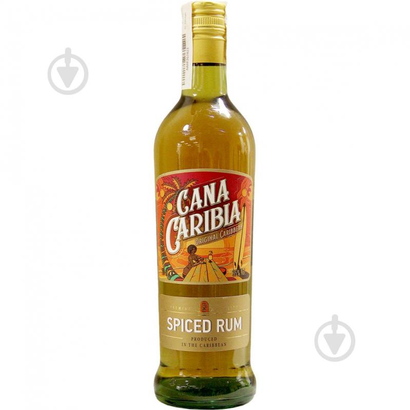 Напій ромовий Cana Caribia Spiced Gold 0,7 л - фото 1