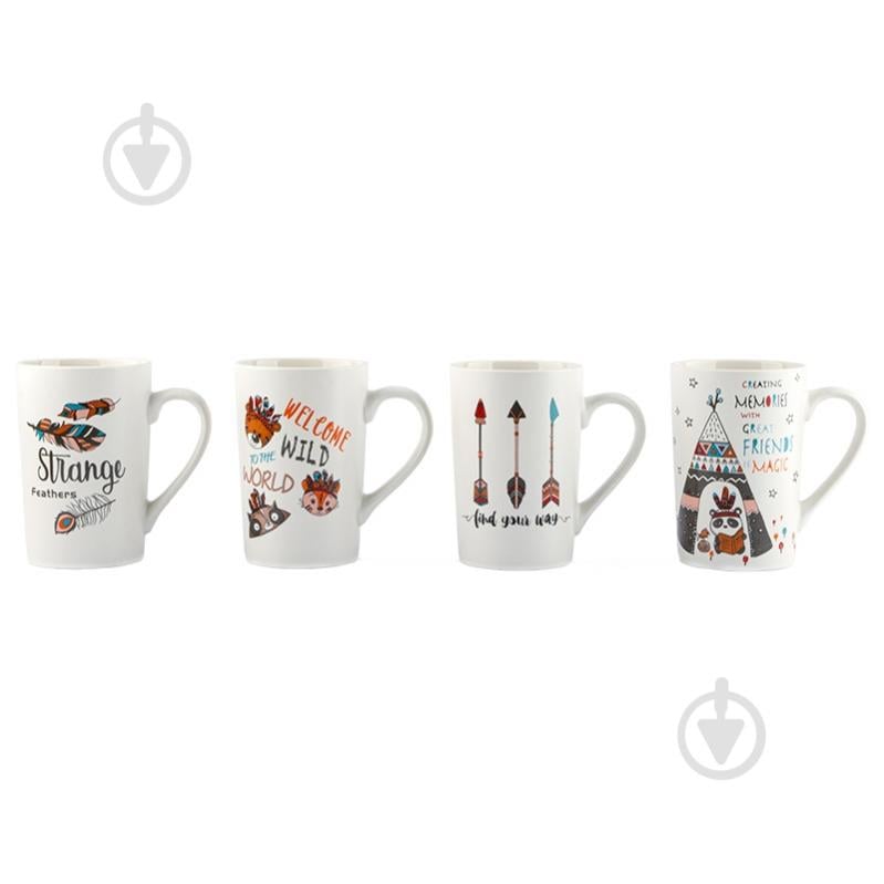 Чашка Vittora Индейцы 370 мл VT-C-217370 - фото 1 Чашка Vittora Индейцы 370 мл VT-C-217370 - фото 1