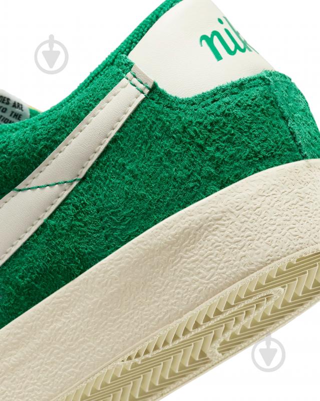 Кросівки жіночі демісезонні Nike BLAZER LOW '77 VNTG FQ8060-300 р.38,5 зелені - фото 7