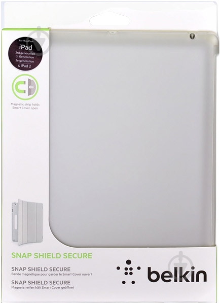 Чехол Belkin Snap Shield Secure iPad 4Gen transparent (F8N745cwC01) - фото 1