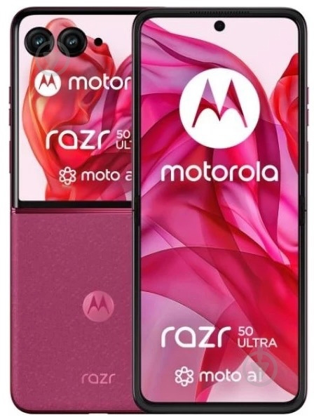 Смартфон Moto Razr 50 ultra 12/512GB hot pink (1082146) - фото 1 Смартфон Moto Razr 50 ultra 12/512GB hot pink (1082146) - фото 1