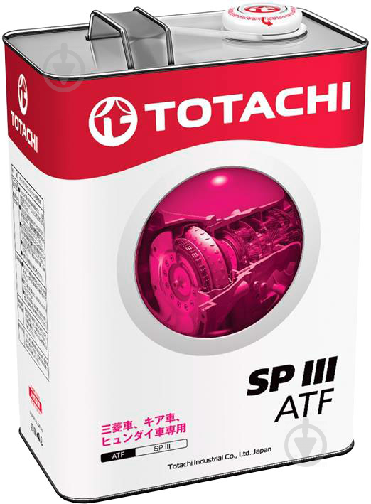 Масло трансмиссионное TOTACHI SP III ATF 4 л (TTCH ATF SP-III/4) - фото 1