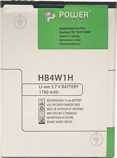 Аккумулятор PowerPlant Huawei Ascend G510 (HB4W1H) 1700 мА/ч (SM150038) - фото 3