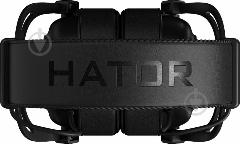 Гарнітура ігрова Hator Hypergang Wireless Tri-mode black (HTA-850) - фото 4