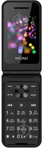 Мобільний телефон Nomi i2420 black 711747 - фото 2