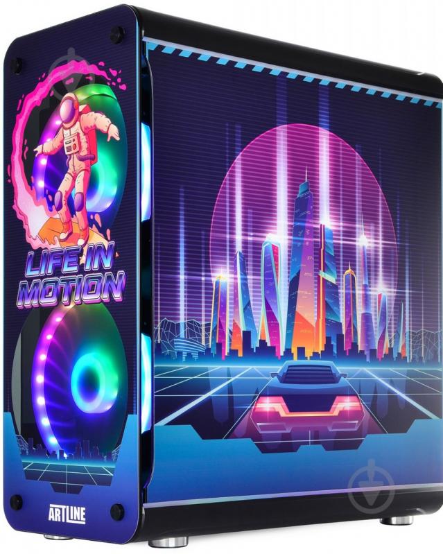 Комп'ютер Artline Overlord NEON (NEONv02) black - фото 7