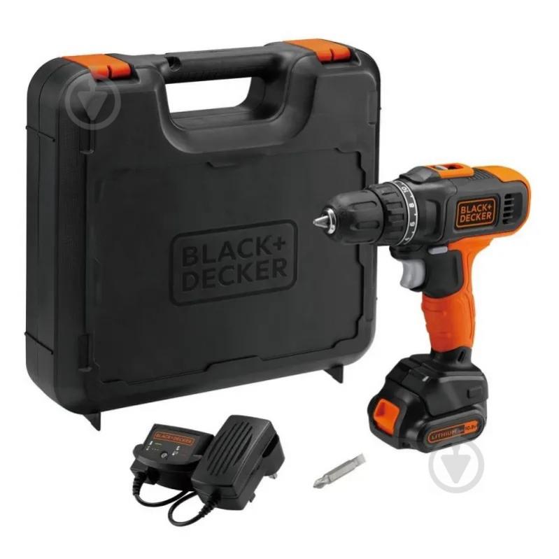 Шуруповерт акумуляторний Black+Decker BCD7122CK - фото 3