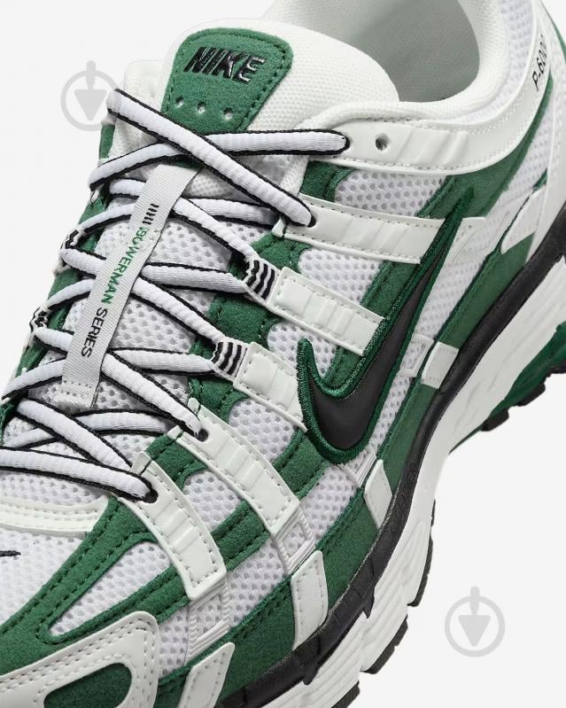 Кросівки жіночі Nike P-6000 HF5388-100 р.40,5 білі із зеленим - фото 7 Кросівки жіночі Nike P-6000 HF5388-100 р.40,5 білі із зеленим - фото 7