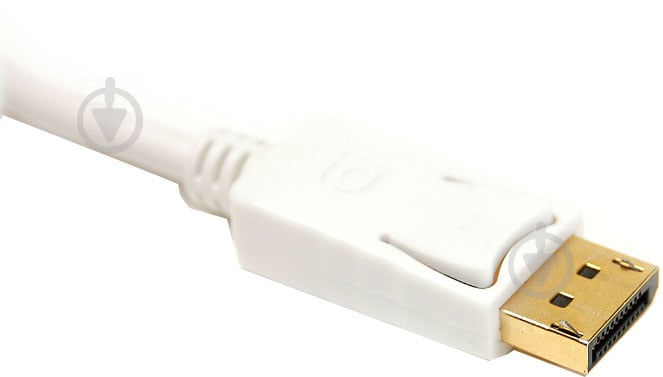 Кабель PowerPlant HDMI – DisplayPort 0,15 м белый (KD00AS1277) - фото 3