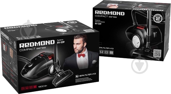 Пылесос Redmond RV 339 grey - фото 10
