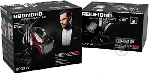 Пылесос Redmond RV C335 grey - фото 11