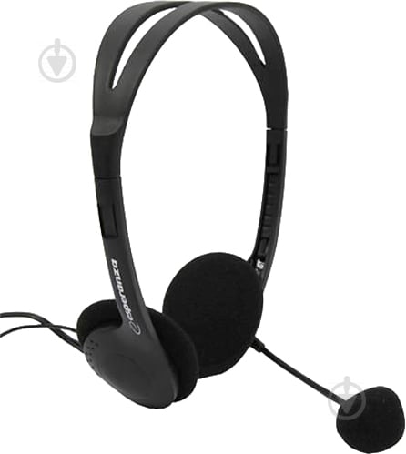 Гарнітура Esperanza Headset EH102 black - фото 1