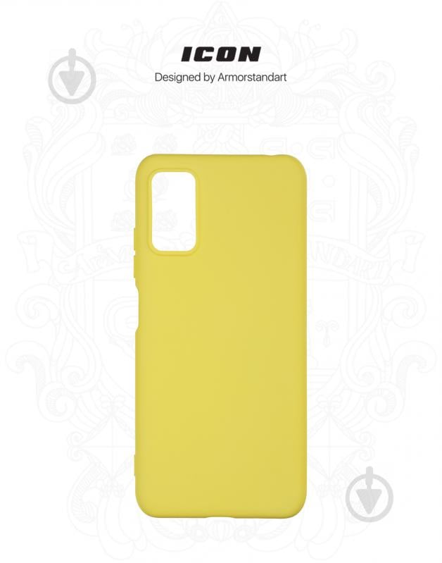 Панель Armorstandart ICON Case для Xiaomi Redmi Note 10 5G / Poco M3 Pro Yellow (ARM59345) - фото 3