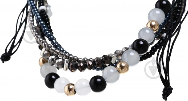 Браслет Sensio Rosara металл черный - фото 3