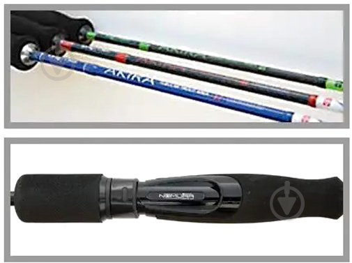 Спінінгове вудлище Nomura Akira Trout Area Blue 1.95 м 1.5-5 гр Tubular Tip (NM20540519) - фото 2