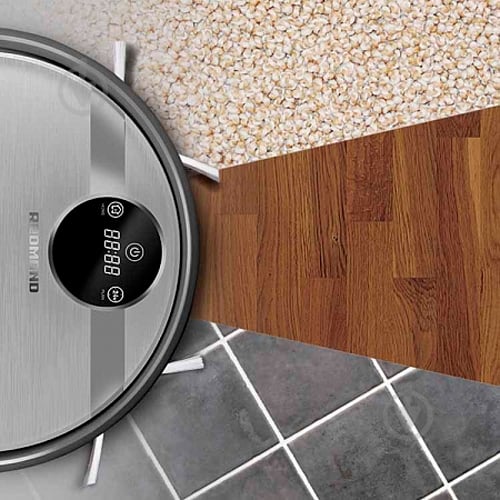 Робот-пылесос Redmond RV-R500 grey - фото 13