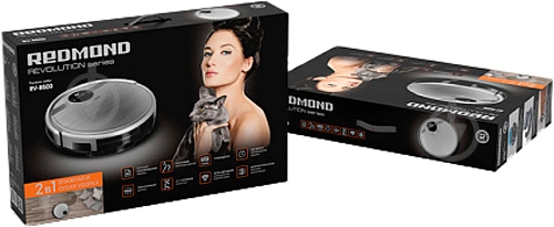 Робот-пылесос Redmond RV-R500 grey - фото 18