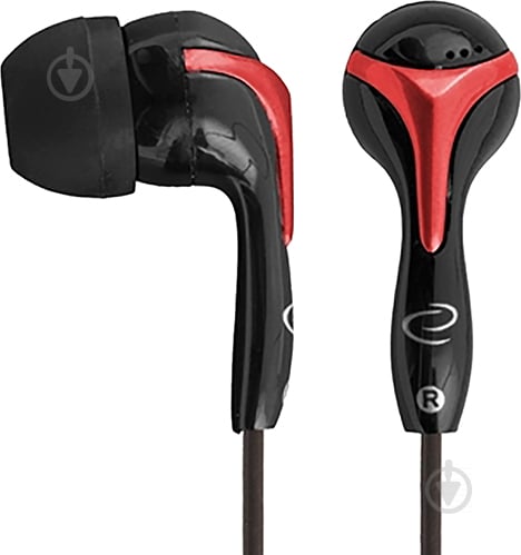 Наушники Esperanza EH123 black/red In-Ear - фото 1