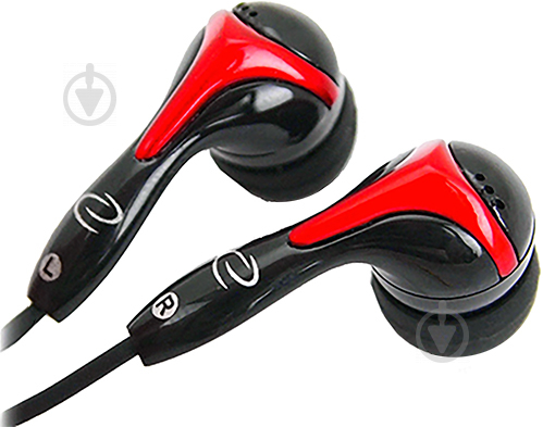 Наушники Esperanza EH123 black/red In-Ear - фото 2