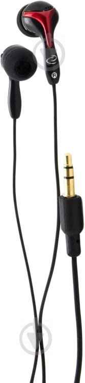 Наушники Esperanza EH123 black/red In-Ear - фото 3