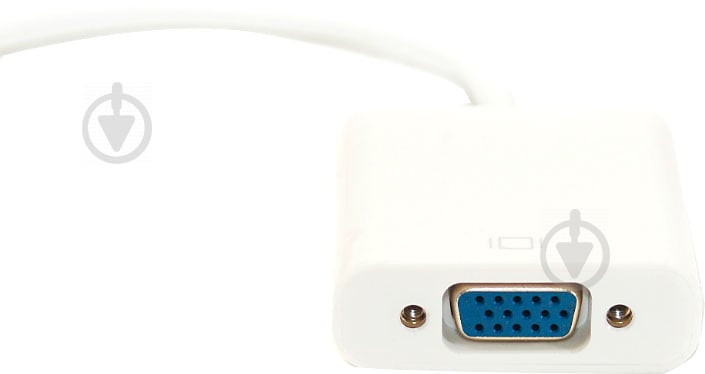 Кабель PowerPlant VGA – mini DisplayPort 0,15 м белый (KD00AS1281) - фото 2