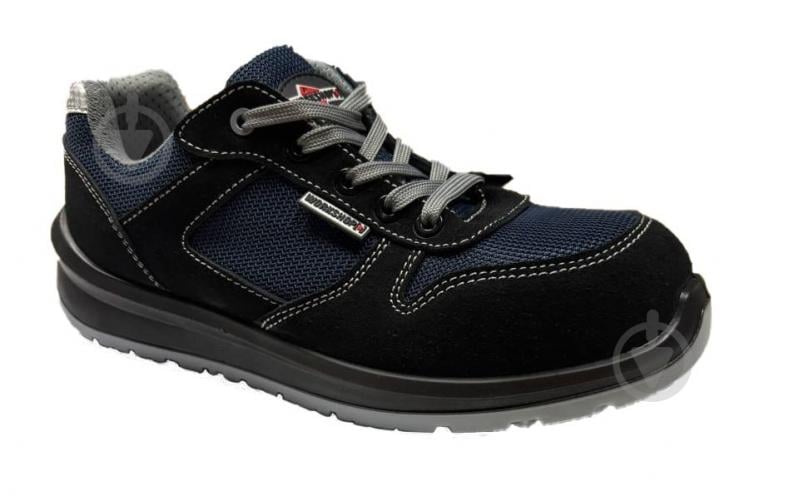 Кросівки WORKSHOP з композитним підноском ALL SIZE S1P р.42 5358510242 чорно-синій - фото 1 Кросівки WORKSHOP з композитним підноском ALL SIZE S1P р.42 5358510242 чорно-синій - фото 1