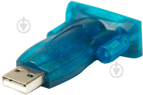 Перехідник PowerPlant USB – RS232 синій (KD00AS1286) - фото 2