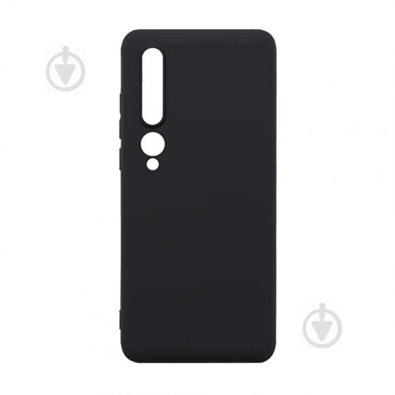 Панель Armorstandart Matte Slim Fit для Xiaomi Mi 10/Mi 10 Pro Black (ARM56498) - фото 1