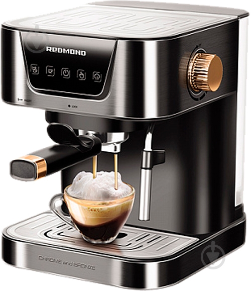 Кофеварка рожковая Redmond RCM CBM1514 - фото 1