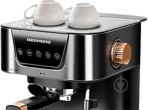 Кофеварка рожковая Redmond RCM CBM1514 - фото 8