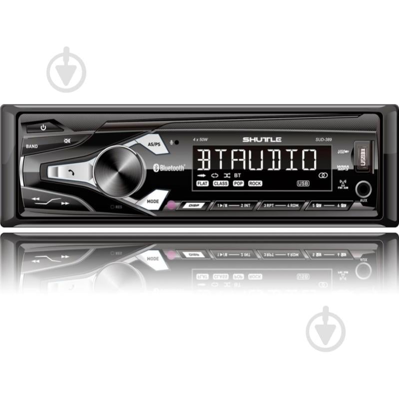 Автомагнитола Shuttle SUD-389 Black/White - фото 1 Автомагнитола Shuttle SUD-389 Black/White - фото 1