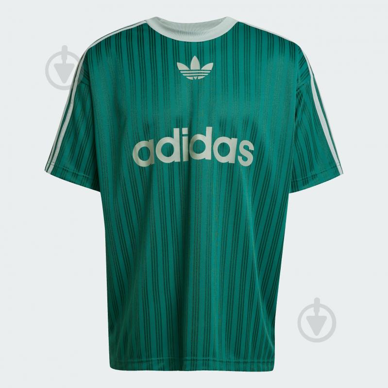 Футболка Adidas ADICOLOR POLY T JP1028 р.2XL зеленый - фото 6