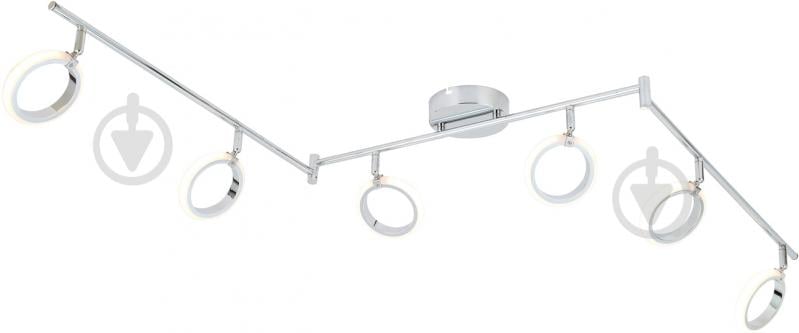 Спот Victoria Lighting LED 6x5 Вт хром Ring/PL6 - фото 1