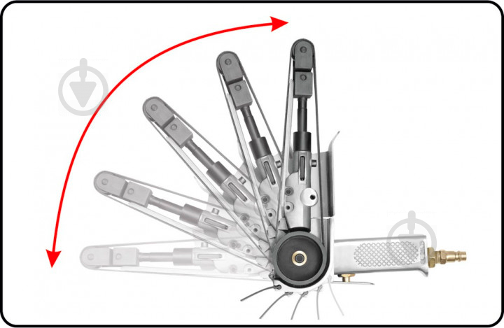 Пневмошліфмашина YATO YT-09742 - фото 3