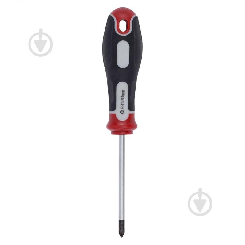 Отвертка Kreator крестовая PH1 80 мм high quality KRT402102 - фото 1