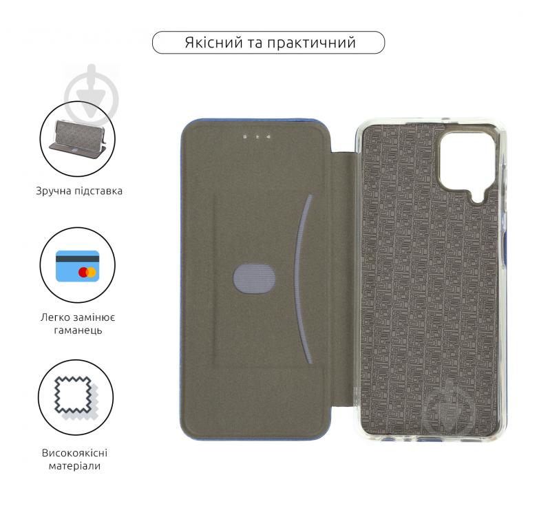 Чохол-книжка Armorstandart Armorstandart G-Case для Samsung A22 (A225) / M32 (M325) Blue (ARM59747) - фото 3