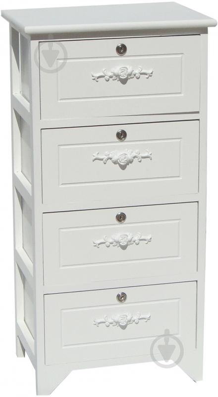 Комод Special4You Arctic white 4D белый - фото 1