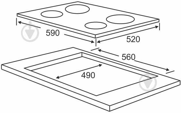 Варильна поверхня індукційна Interline VCI 622 BA - фото 2