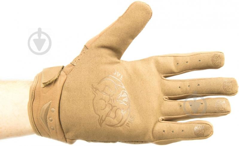 Перчатки стрелковые P1G-Tac Fast knuckles gloves G92425CB G92425 [1174] Coyote Brown - фото 3