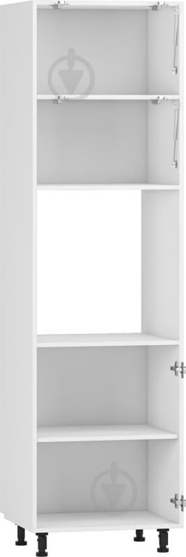 Пенал под духовку 600x2140x560 мм белый - фото 1 Пенал под духовку 600x2140x560 мм белый - фото 1