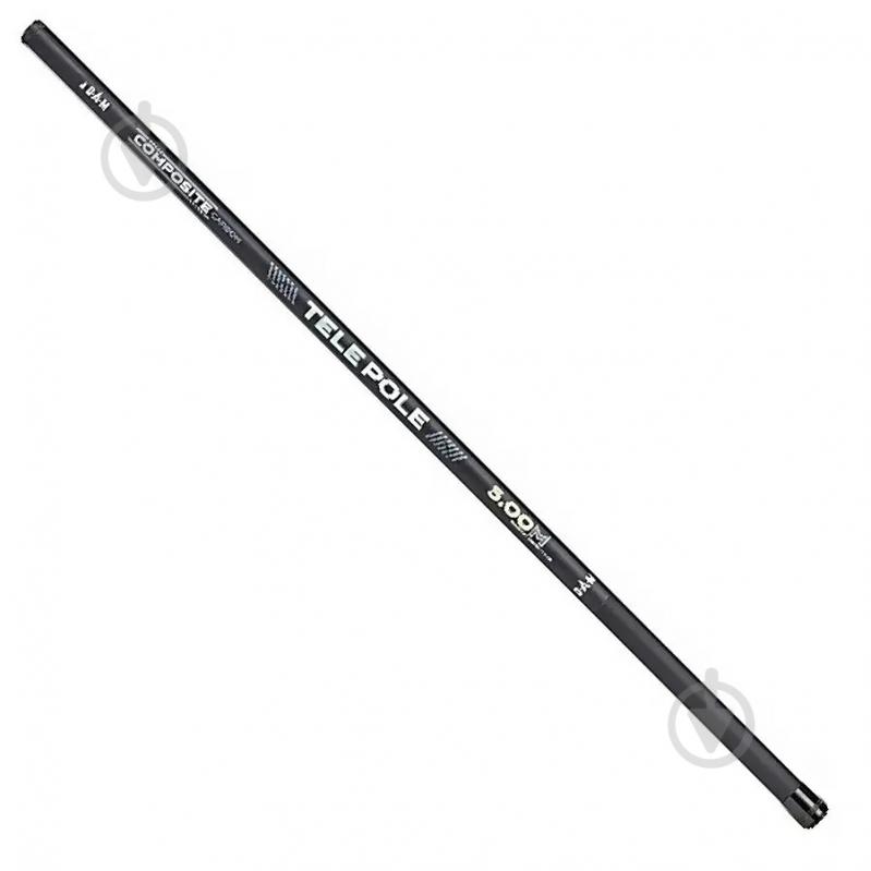 Вудилище DAM Composite Carbon Tele-Pole 500 см - фото 1