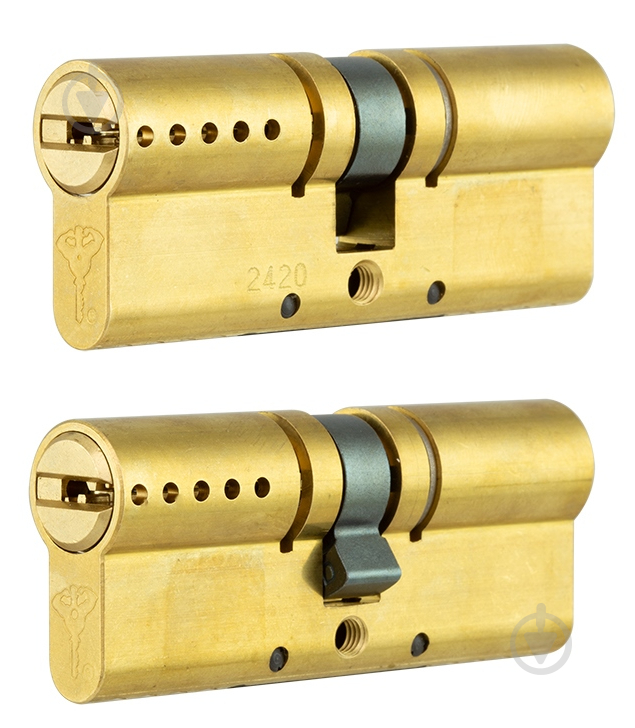 Циліндр Mul-T-Lock MTL400/ClassicPro 40x60 ключ-ключ 100 мм латунь - фото 1