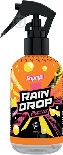 Ароматизатор спрей Tasotti Rain Drop запах Papaya 200 мл - фото 1