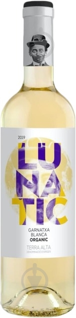 Вино Lunatic Eco белое сухое 0,75 л - фото 1 Вино Lunatic Eco белое сухое 0,75 л - фото 1