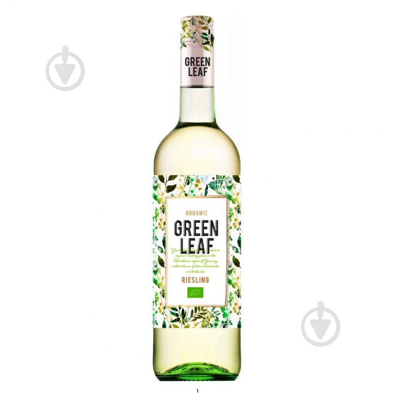 Вино Green Leaf белое сухое Riesling Organic BIO Rheinhessen 750 мл - фото 1