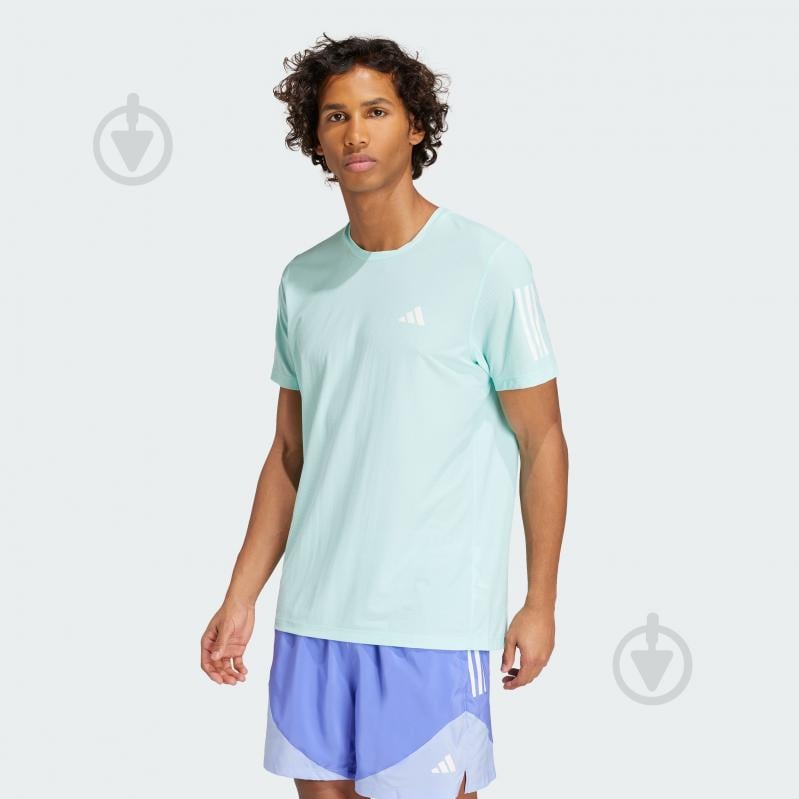 Футболка Adidas OTR B TEE IV5410 р.L бірюзовий - фото 1 Футболка Adidas OTR B TEE IV5410 р.L бірюзовий - фото 1