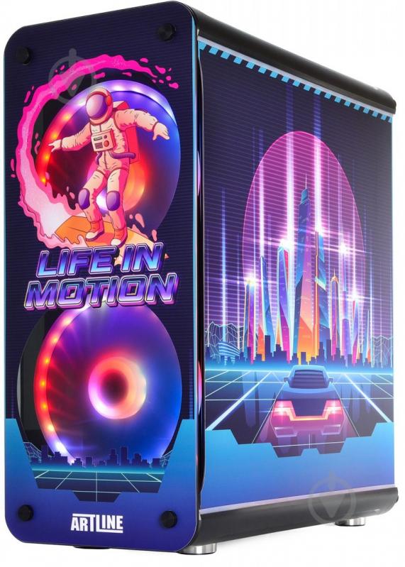 Компьютер Artline Overlord NEON (NEONv41) black - фото 4
