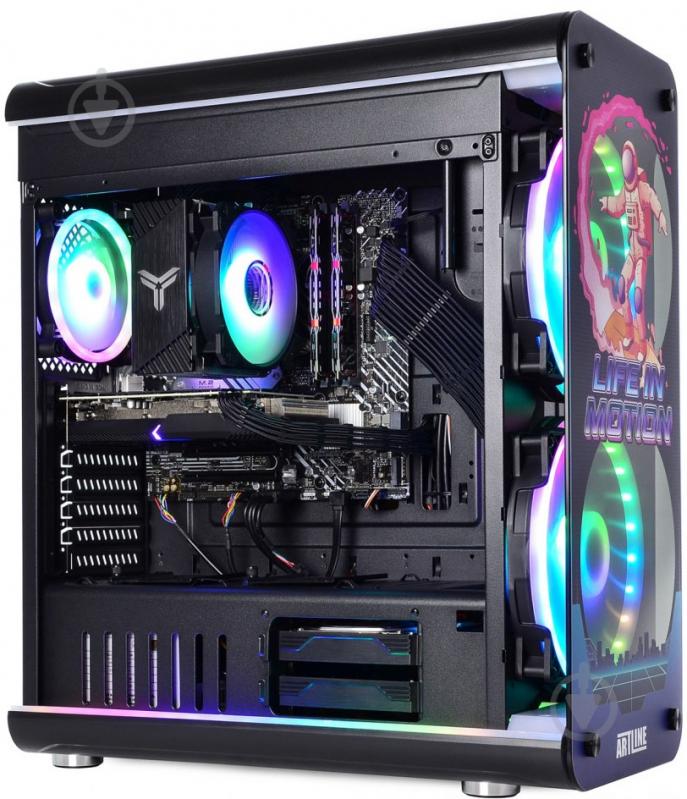 Компьютер Artline Overlord NEON (NEONv41) black - фото 9