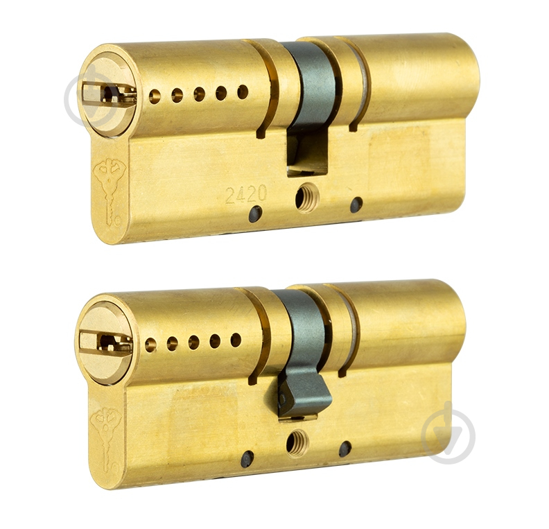 Циліндр Mul-T-Lock MTL400/ClassicPro 40x50 ключ-ключ 90 мм латунь - фото 1